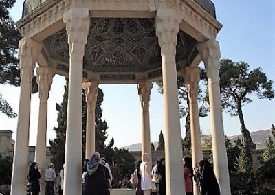 tomb of Hafez in Shiraz, Iran
