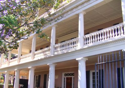 Mansion, now a museum with verandahs Charleston, SC